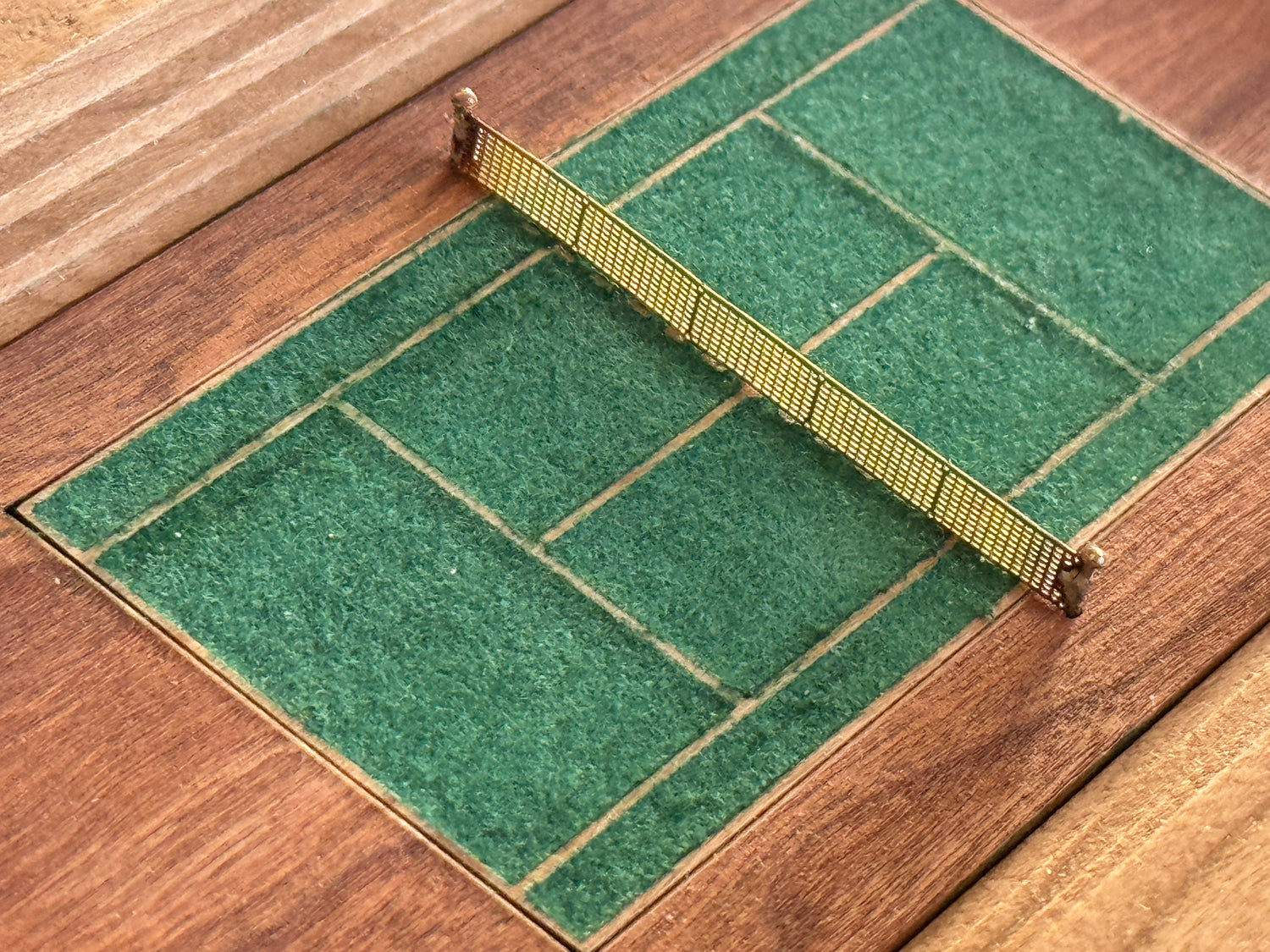 Tennis Court Cribbage Boards