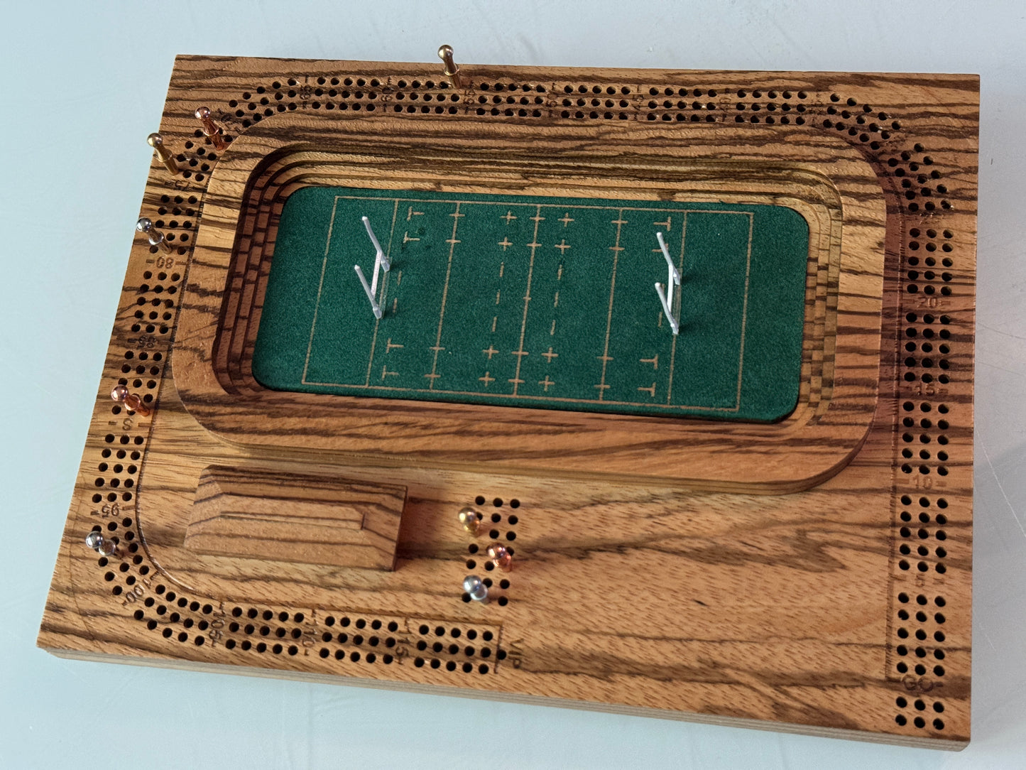 Zebrawood Rugby Stadium Cribscape