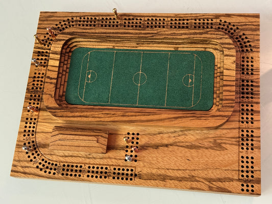 Zebrawood Lacrosse Stadium Cribscape