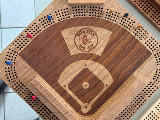 Custom Logo Engraving on Baseball Board